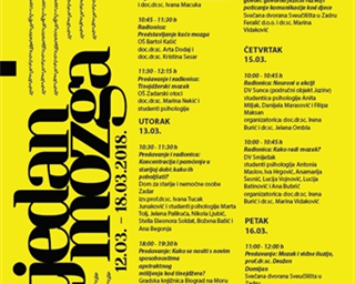 17. Tjedan mozga u Zadru